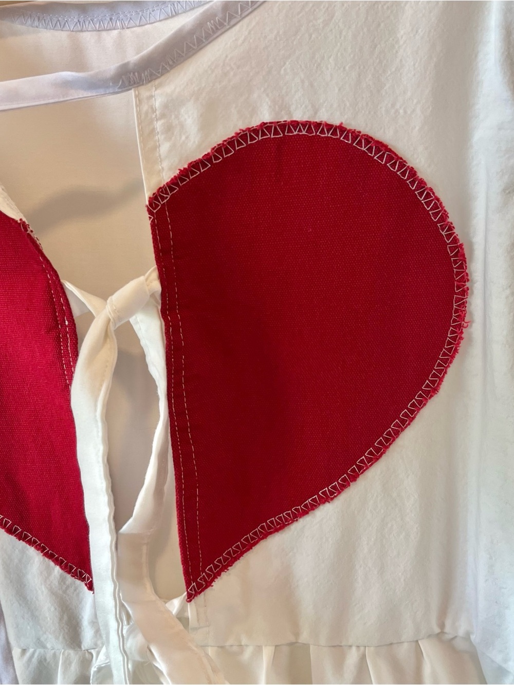 Mended Heart | Handmade Split Heart Cottage Dress SKU 06192 - Picture 11 of 16